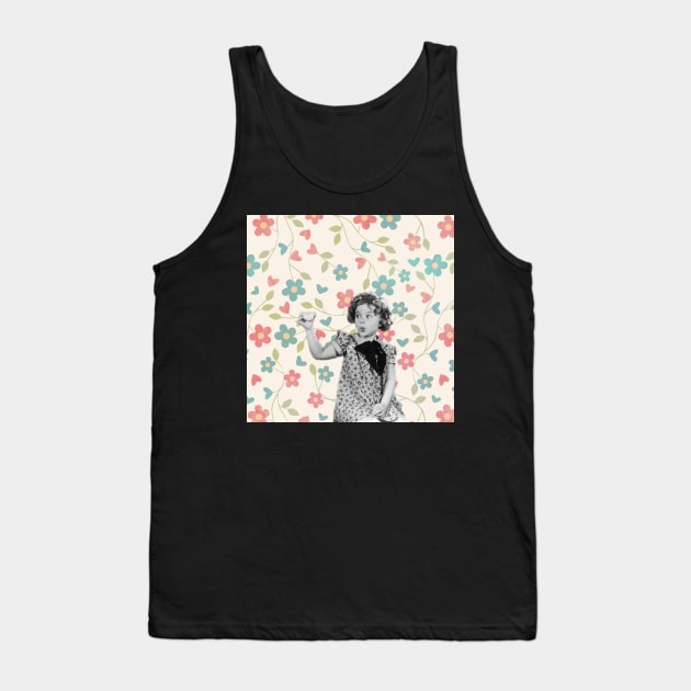 Shirley Temple Tea Time Tank Top by RetroSalt